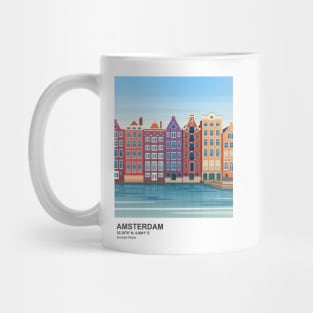 Amsterdam Canal Houses, The Netherlands Mug